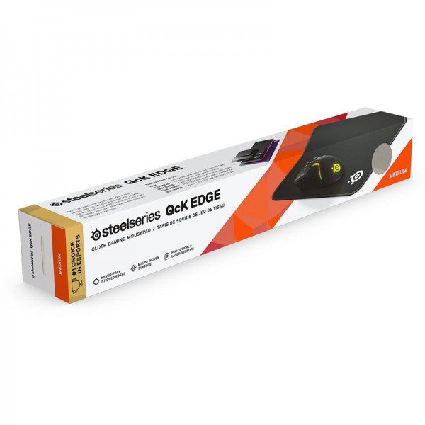 SteelSeries QcK Edge (Medium) Tapis de souris SteelSeries, Ultra Pc Gamer Maroc