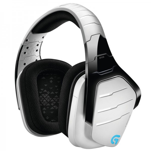 Logitech G933 Artemis Spectrum RGB Wireless 7.1 Surround Gaming Headset (Blanc) Casques Logitech, Ultra Pc Gamer Maroc