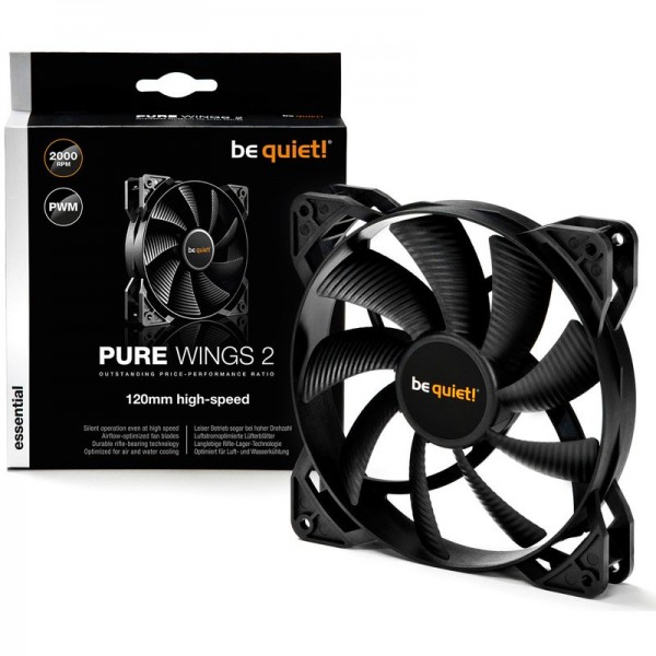 be quiet! Pure Wings 2 120mm PWM High-Speed Refroidissement be quiet!, Ultra Pc Gamer Maroc