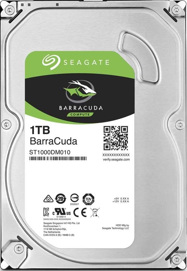 Seagate BarraCuda 1TB Disques durs et SSD Seagate Maroc