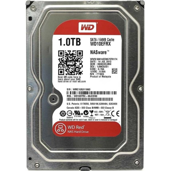 WD Red NAS 3.5" 1TB Disques durs et SSD Western Digital, Ultra Pc Gamer Maroc