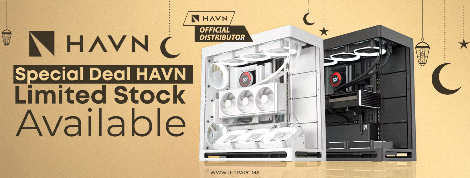 HAVN Maroc, HAVN official distributor Maroc, boîtier PC HAVN, HAVN case Maroc, HAVN gaming case, HAVN PC case prix Maroc, acheter HAVN Maroc, promotion HAVN Maroc, HAVN limited stock Maroc, HAVN special deal Maroc, boîtier PC gamer premium Maroc, HAVN com
