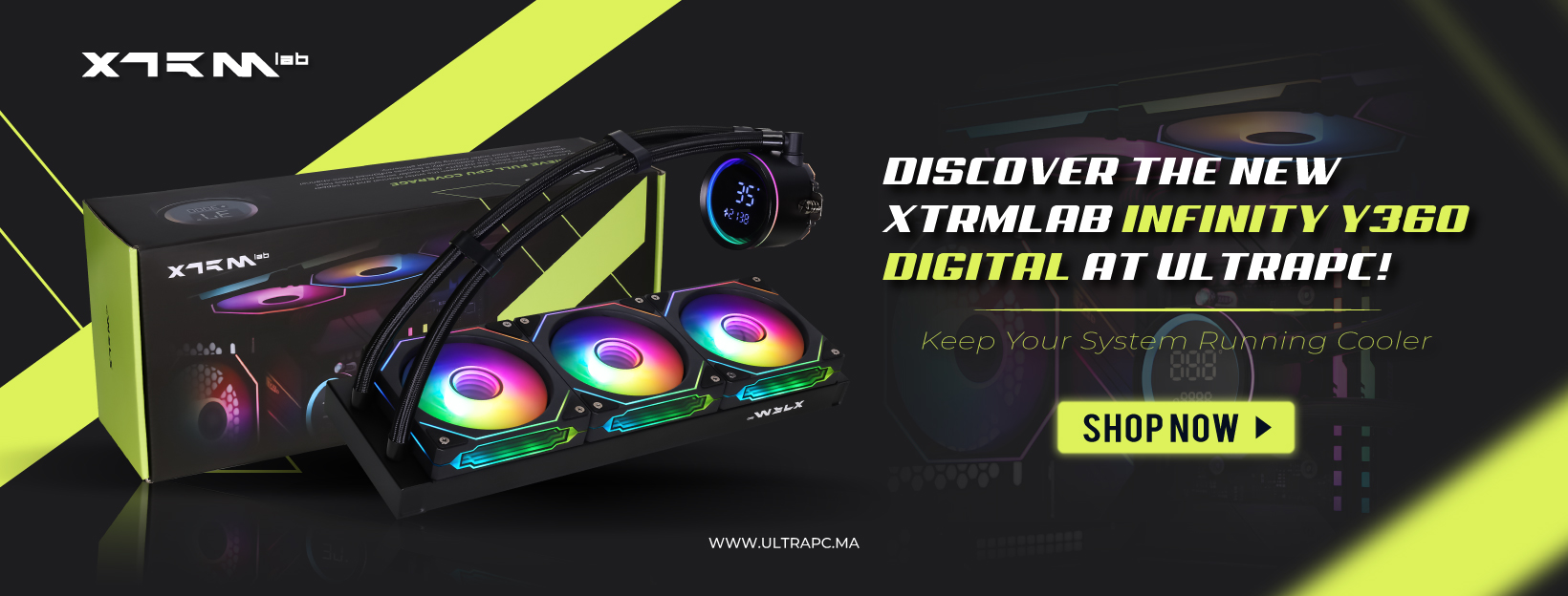 XTRMLAB Infinity Y360 DIGITAL BANNER, XTRMLAB, ULTRAPC.M, BANNER