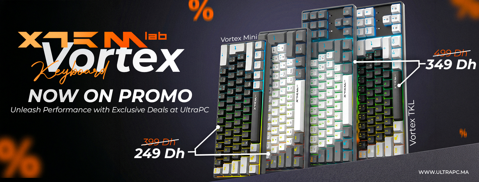 XTRMLAB Vortex Maroc, clavier gaming Maroc, keyboard gamer Maroc, XTRMLAB keyboard Maroc, Vortex Mini Maroc, Vortex TKL Maroc, mechanical keyboard Maroc, clavier RGB Maroc, clavier gamer pas cher Maroc, promo clavier Maroc, gaming keyboard Maroc prix, cla
