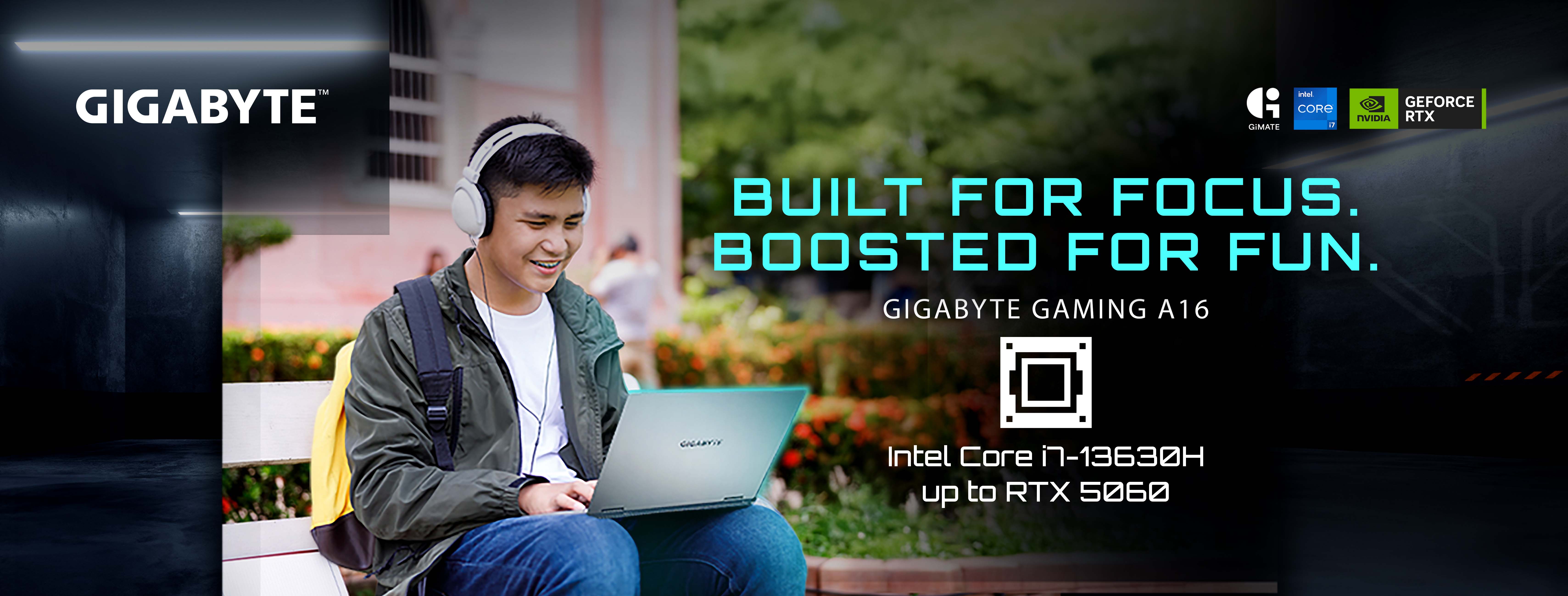 GIGABYTE GAMING A16 BANNER, GIGABYTE, ULTRAPC.MA, BANNER