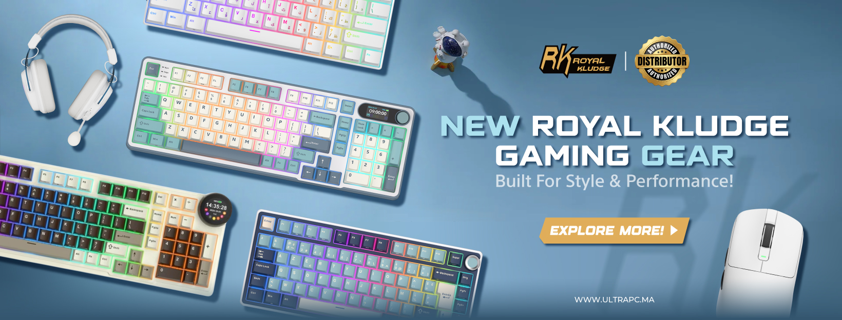 ROYAL KLUDGE NEW ARRIVALS BANNER, ROYAL KLUDGE, ULTRAPC.MA, BANNER