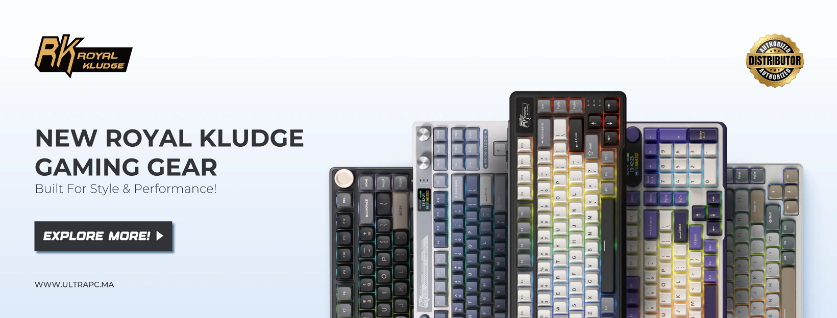 ROYAL KLUDGE NEW ARRIVALS BANNER, ROYAL KLUDGE, ULTRAPC.MA, BANNER