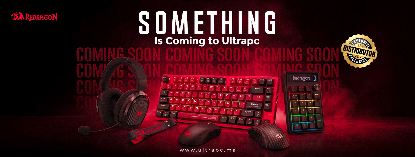 Redragon Maroc, Redragon Coming Soon Maroc, Redragon New Arrivals Maroc, Redragon Gaming Gear Maroc, Redragon Keyboard Maroc, Redragon Mouse Maroc, Redragon Headset Maroc, Redragon Gaming Accessories Maroc, clavier gaming Redragon Maroc, souris gaming Red