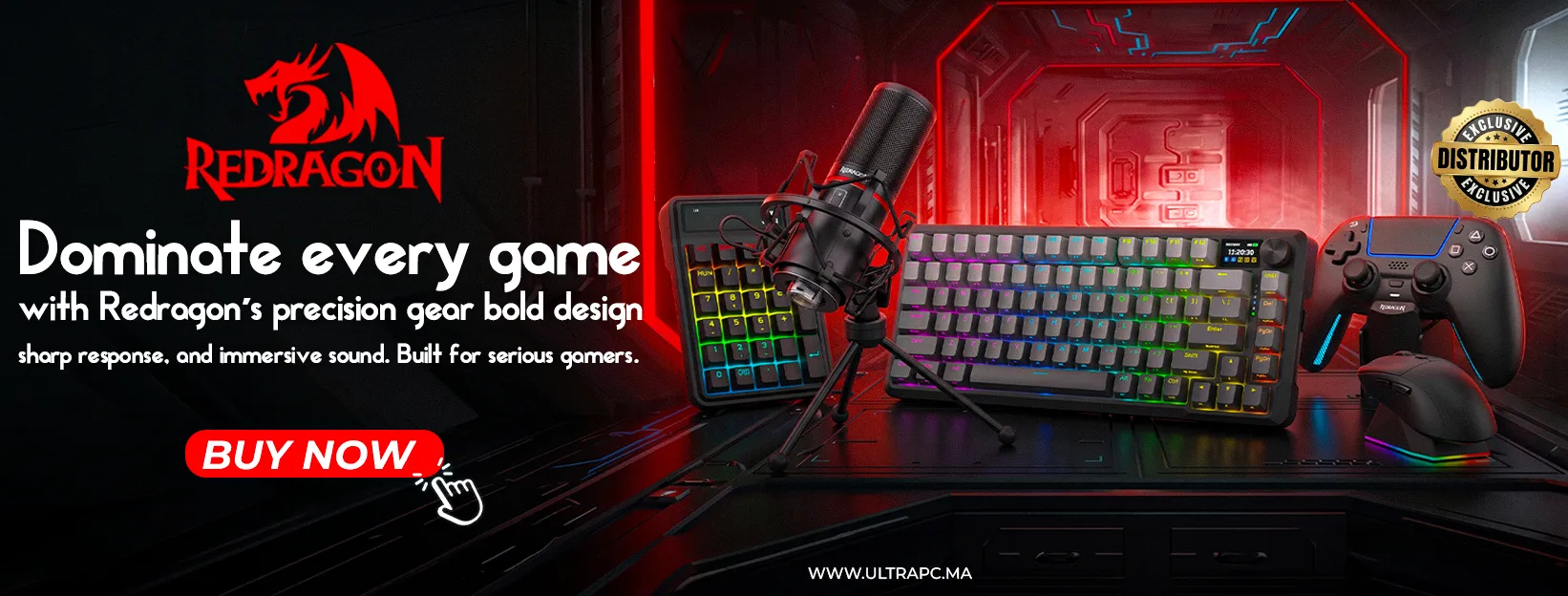 Redragon Maroc : Nouveautés Gaming | UltraPC