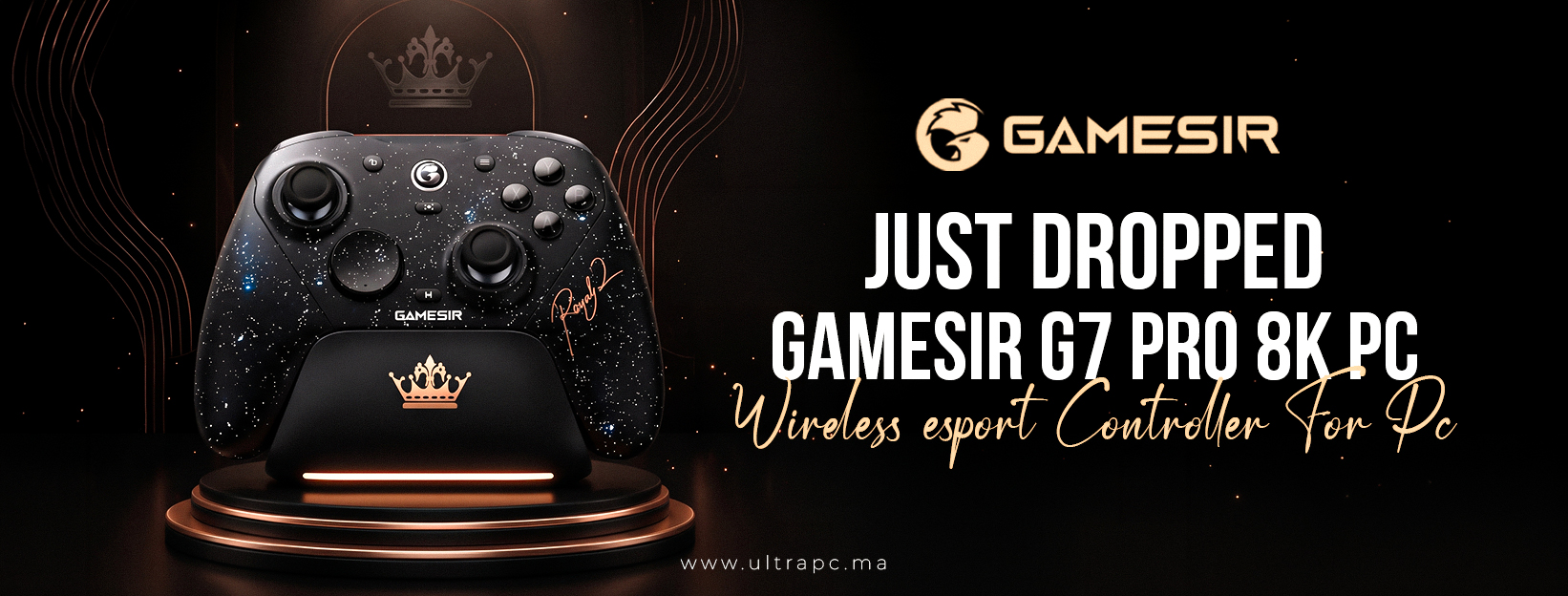 GameSir G7 Pro 8K PC Royal Edition disponible au Maroc
