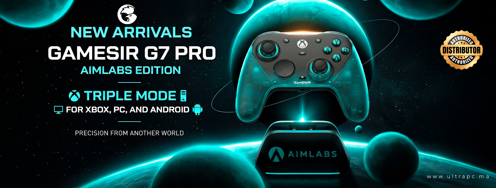 GameSir G7 Pro AimLabs Edition disponible au Maroc