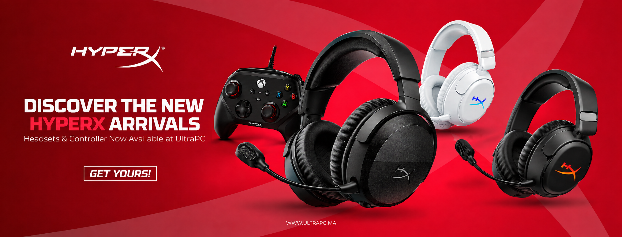 Nouveautés HyperX : casques et manette gaming | UltraPC