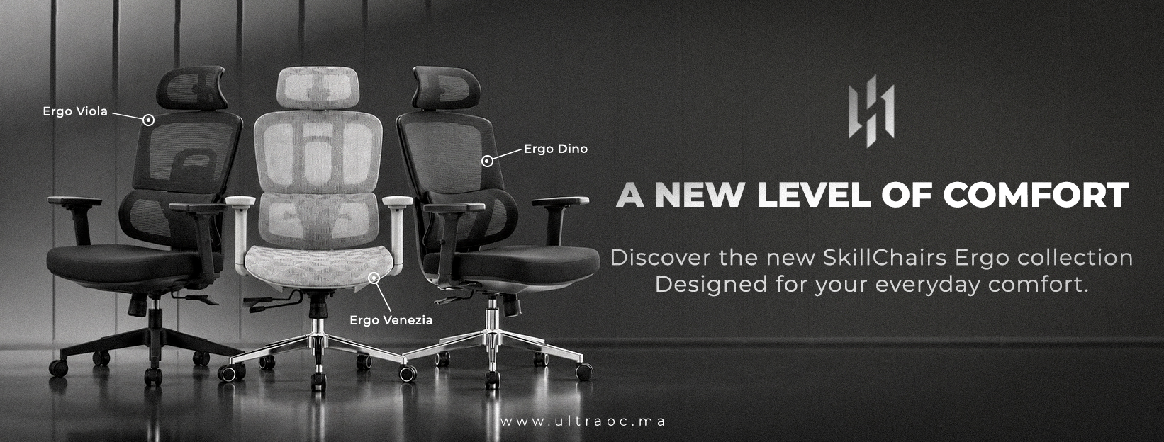 Nouvelles chaises ergonomiques SKILLCHAIRS | UltraPC