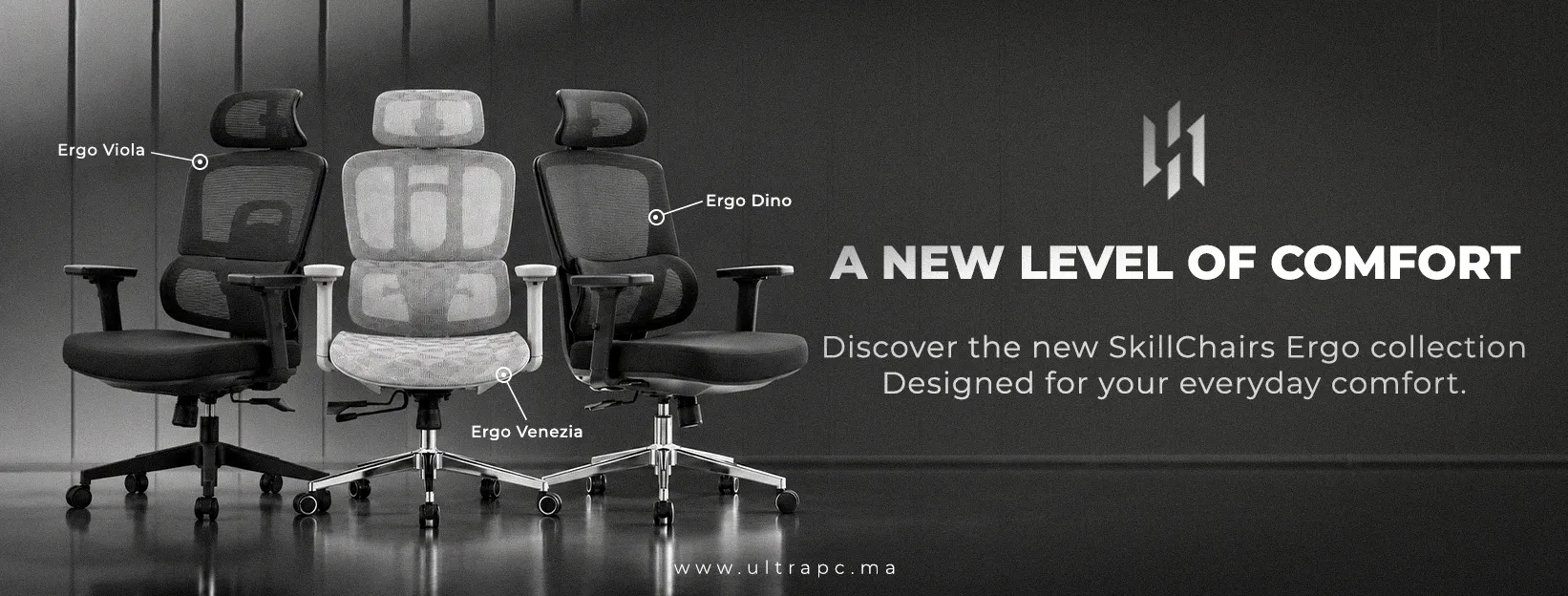 Nouvelles chaises ergonomiques SKILLCHAIRS | UltraPC