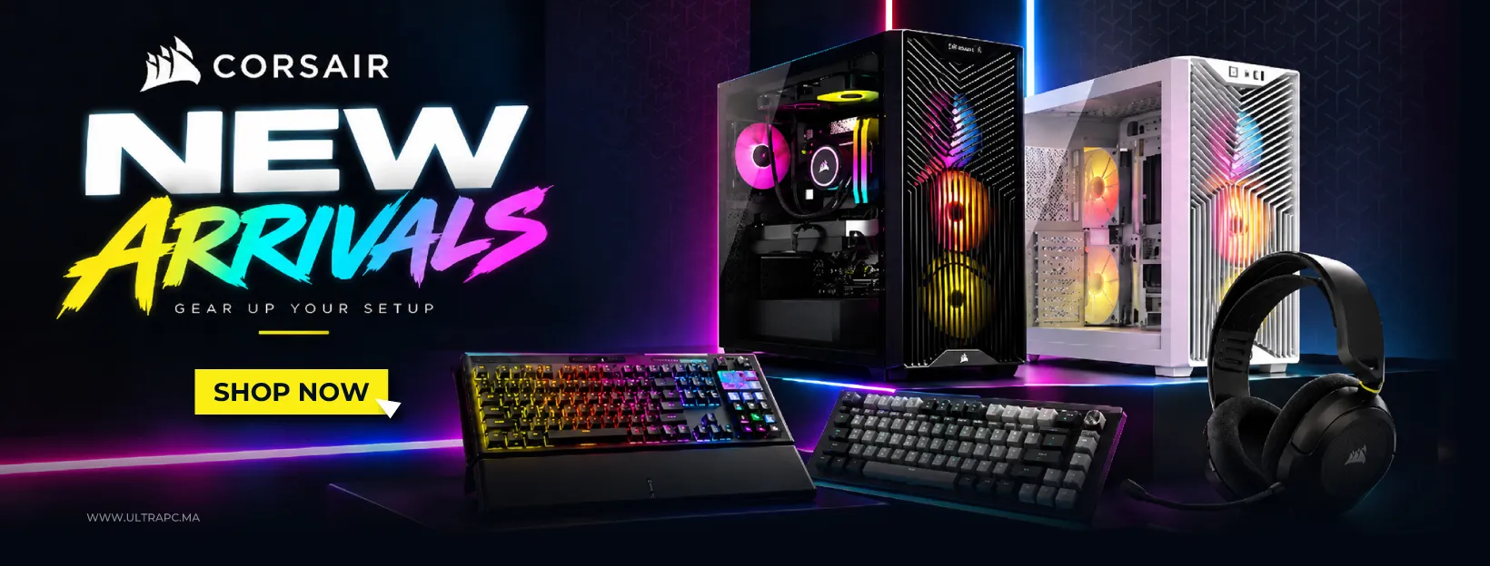 Corsair Maroc : nouveaux produits gaming | UltraPC